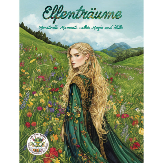 Elfenträume – Elfen Malbuch für Erwachsene voller Magie und Achtsamkeit