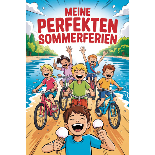 Meine perfekten Sommerferien - Freundebuch, Kurzgeschichten, Schreibwettbewerb