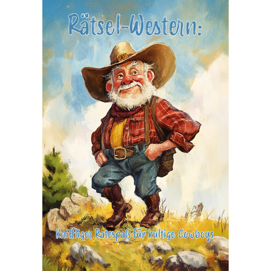Cowboy, Rätselbuch, Cover