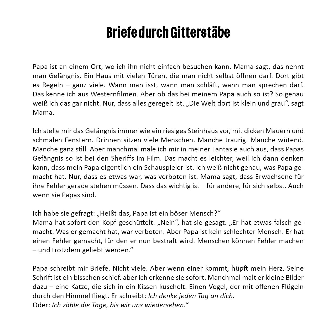Wo ist Papa? Kurzgeschichten für Kinder ohne Vater