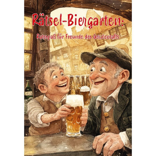Zwei ältere Männer, die Bier trinken
