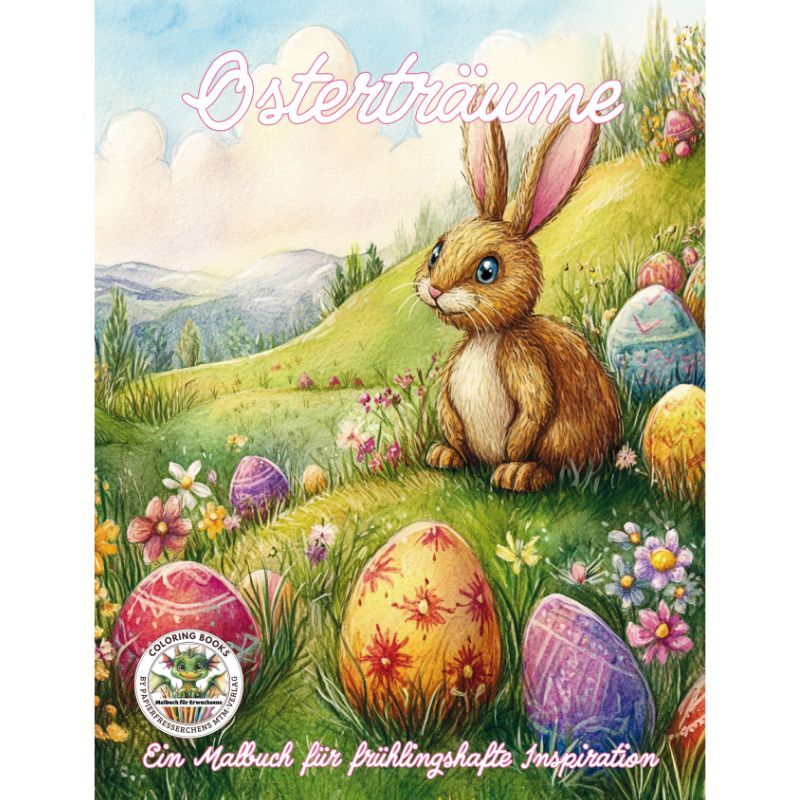 Osterträume - Ein Malbuch für frühlingshafte Inspiration