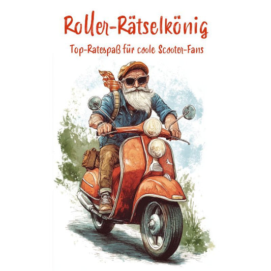 Vespa Roller Rollerfahrer