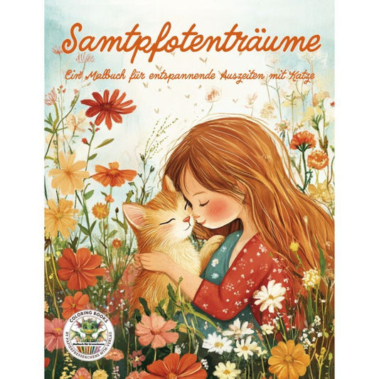 Mädchen mit Katze