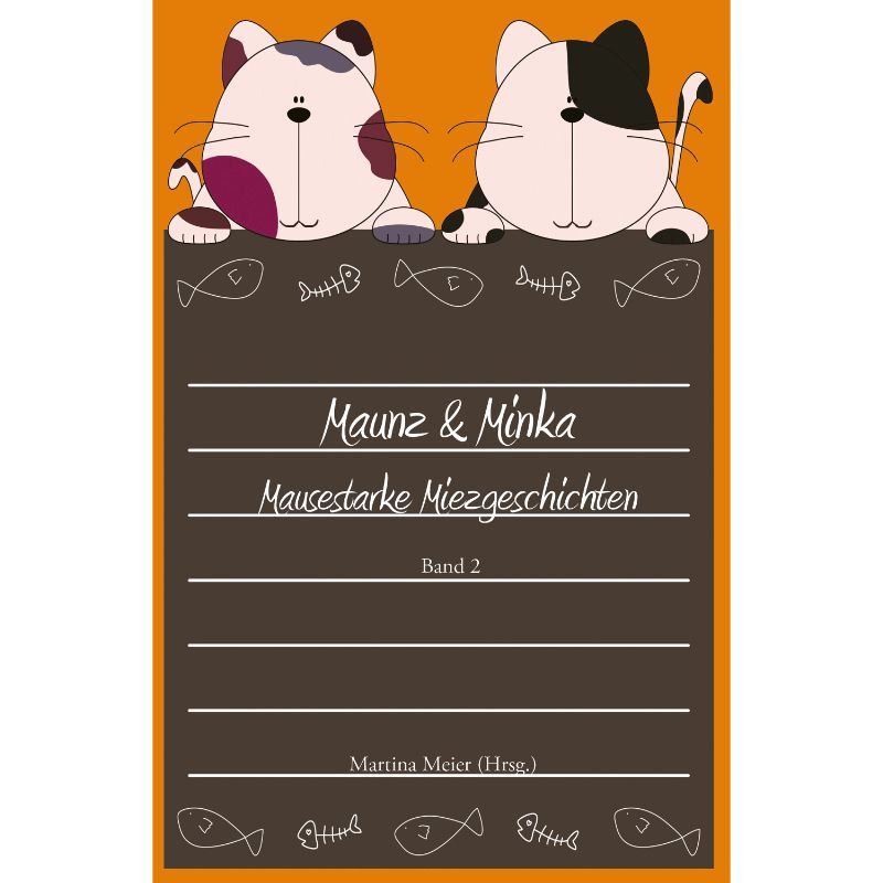 zwei Katzenköpfe