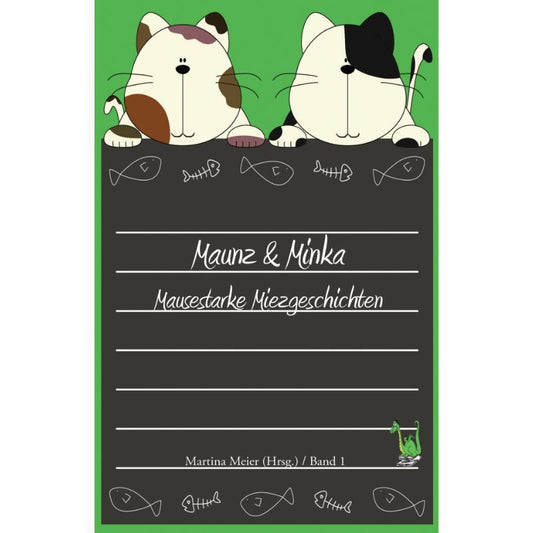 zwei Katzenköpfe