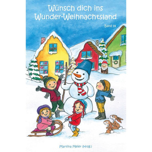 Schneemann und Kinder