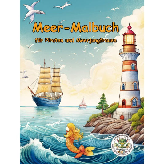 Meer, Schiff, Meerjungfrau, Leuchtturm
