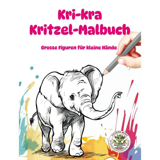 Elefant zum Ausmalen