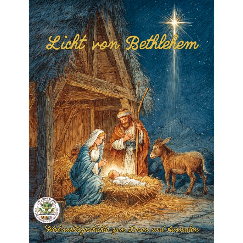 Kind in Krippe - Jesus
