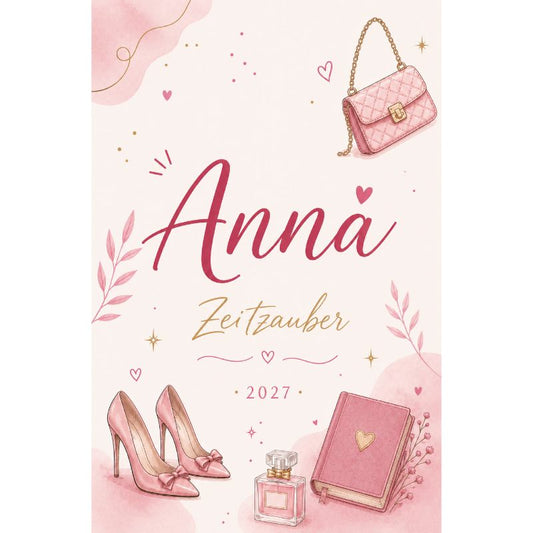 Anna Kalender 2027 - Wochenplaner, Tagebuch, für Frauen