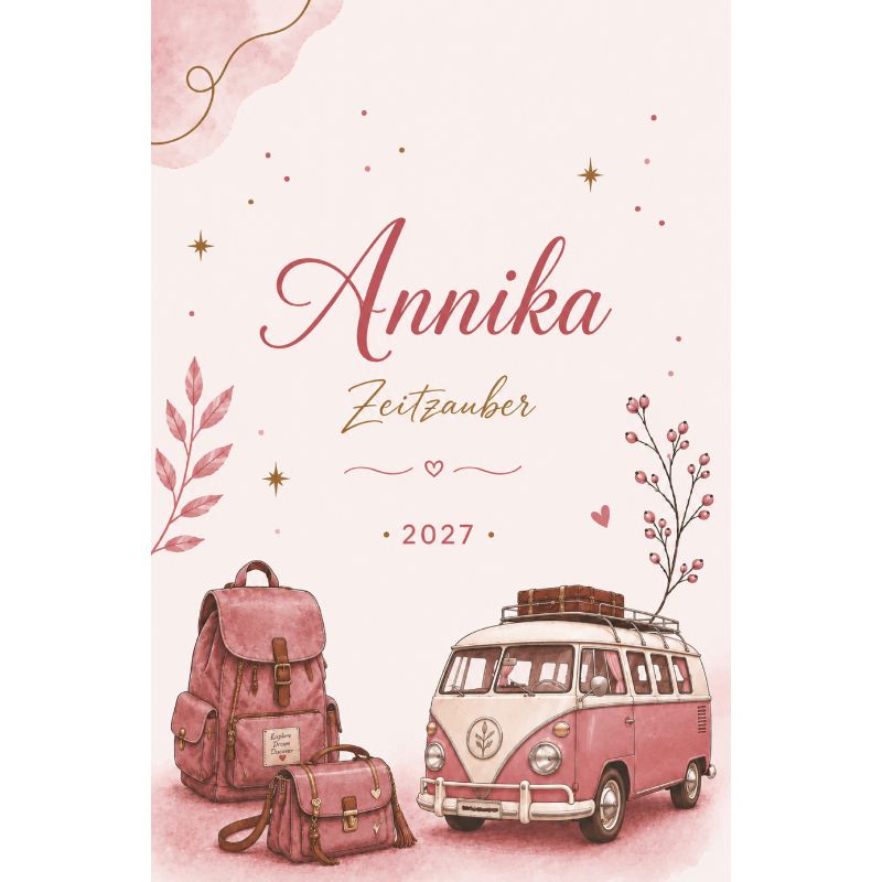 Annika Kalender 2027 - Wochenplaner, Tagebuch, für Frauen
