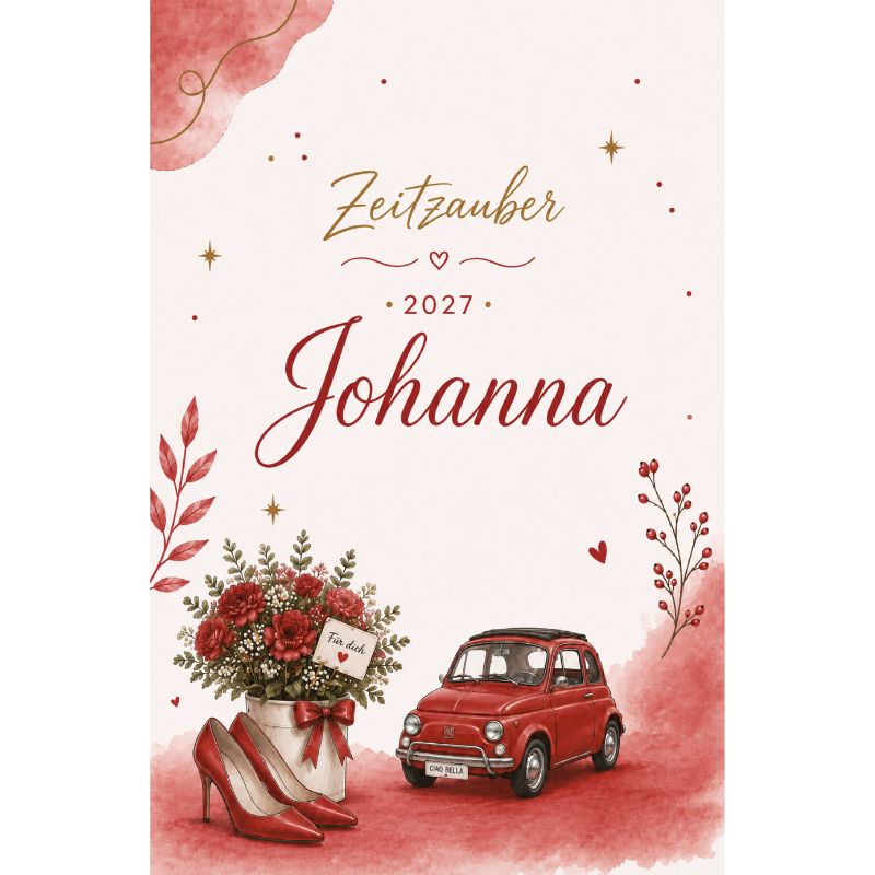 Johanna Kalender 2027 - Wochenplaner, Tagebuch, für Frauen