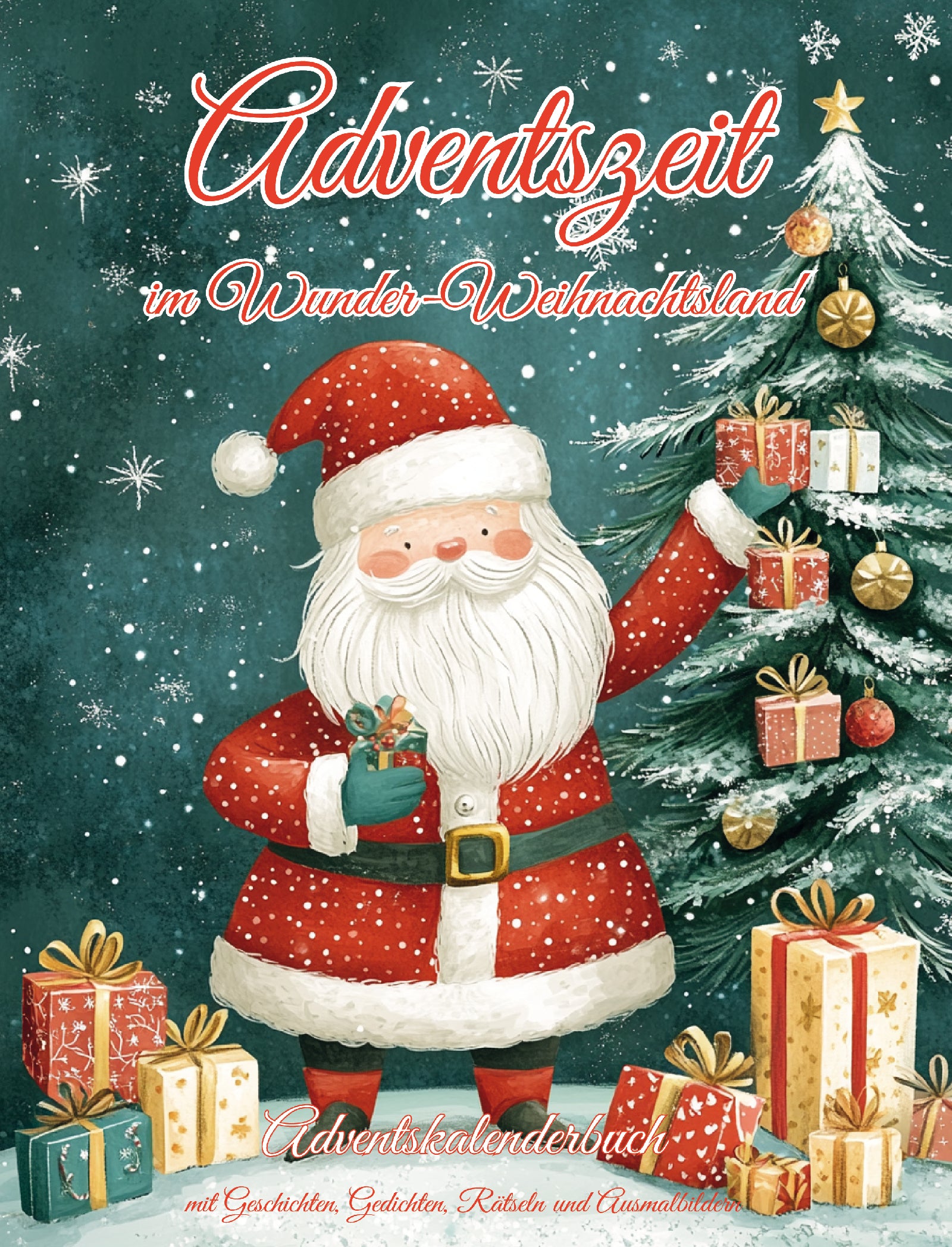 Adventszeit im Wunder-Weihnachtsland – Adventskalenderbuch für Kinder