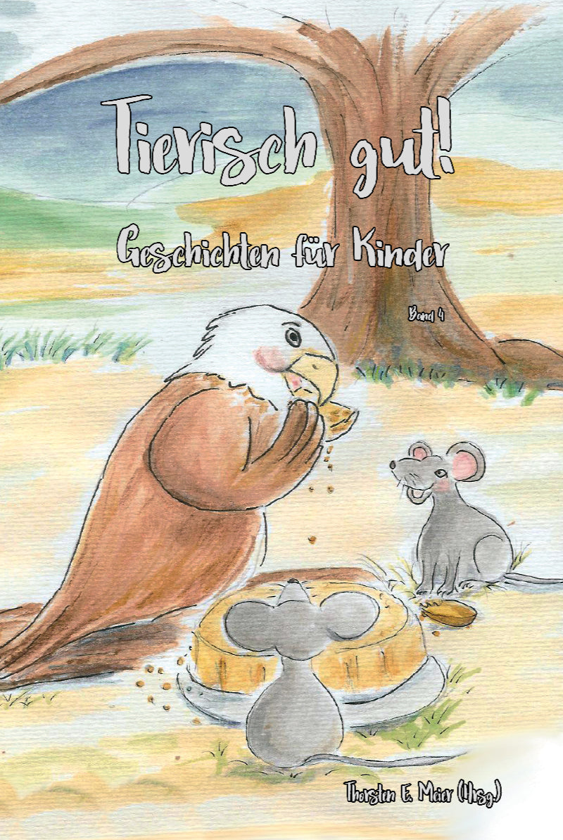 Adler und Mäuse auf Buchcover