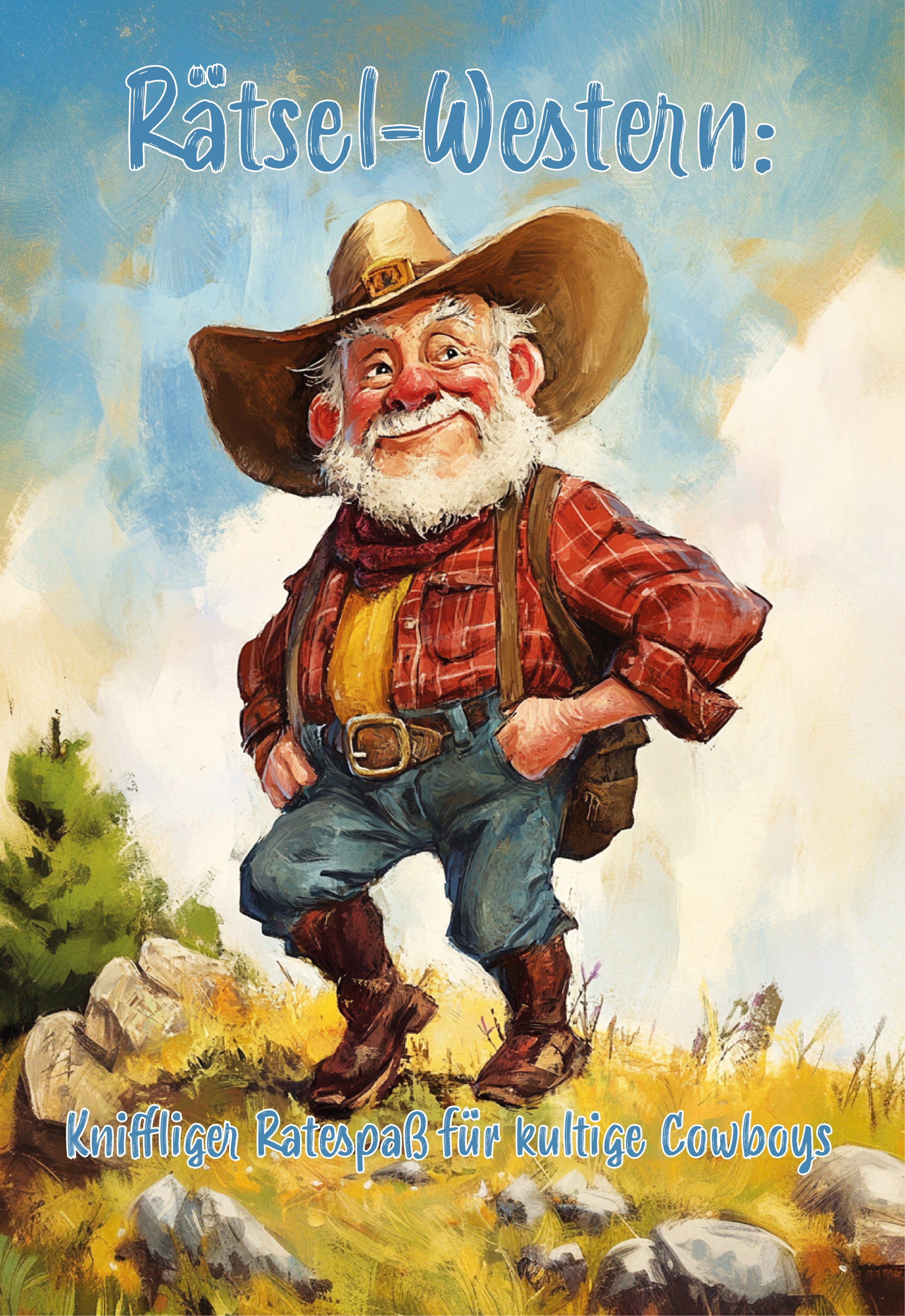 Cowboy, Rätselbuch, Cover