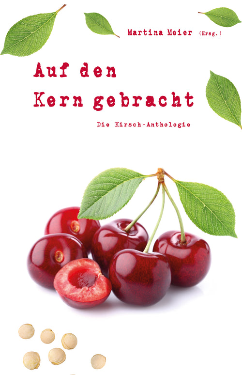 Kirschen auf einem Buchcover
